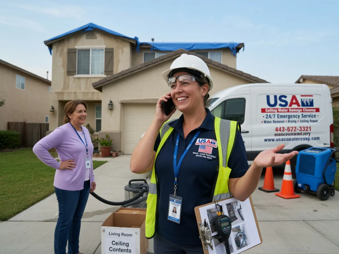 Ceiling Water Damage Restoration North Prairie, WI FAQs